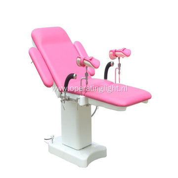 Dual control switch obstetric examination bed